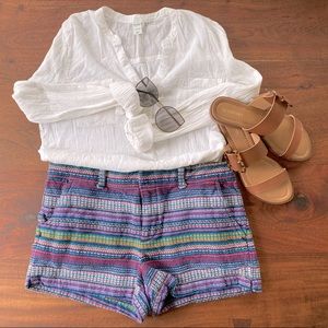 Gap, Tweed City Short, Multicolour, Size 8